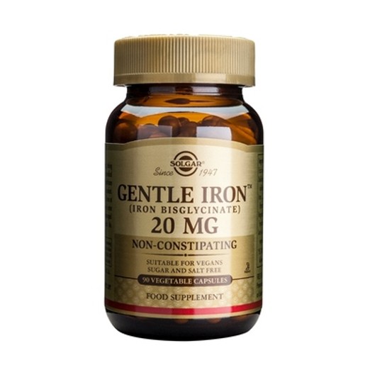 Solgar Gentle Iron 20mg veg.caps