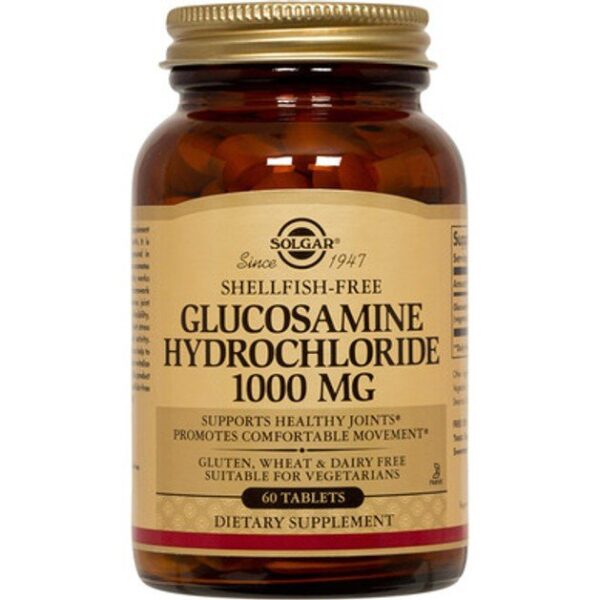 Solgar Glucosamine HCL 1000mg 60 tabs