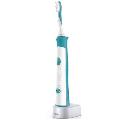 Philips Sonicare For Kids Παιδική Ηλεκτρική Οδοντόβουρτσα για Παιδιά 4+ Ετών με 8 Διαφορετικές Λαβές HX6311/07 1Τεμάχιο
