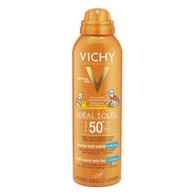 Vichy Ideal Soleil Anti Sand Spray for Children Spf50+