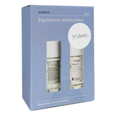 Korres Promo Body Equisetum Antiperspirant 48h Αποσμητικό 30ml & Equisetum Αποσμητικό 24ωρης Προστασίας 30ml 1+1 Δώρο
