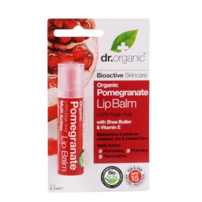 Dr.Organic Organic Pomegranate Lip Balm 5