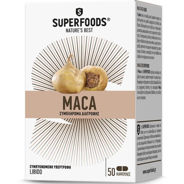 Superfoods Maca 50 Κάψουλες