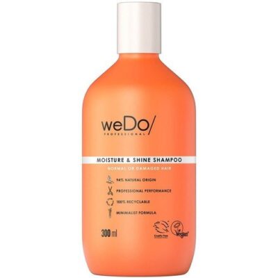 weDo Moisture & Shine Shampoo for Normal or Damaged Hair Σαμπουάν Θρέψης για Κανονικά & Ταλαιπωρημένα Μαλλιά 300ml