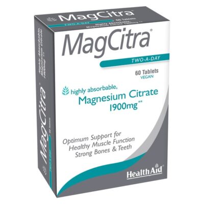 Health Aid MagCitra 1900mg 60tabs