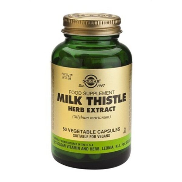 Solgar Sfp Milk Thistle Herb Extract 60 veg.caps