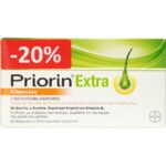 Priorin Extra Συμπλήρωμα Διατροφής Κατά της Τριχόπτωσης 60 caps Promo -20%