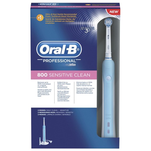 Oral-B Professional Care 800 Sensitive Clean Ηλεκτρική Οδοντόβουρτσα