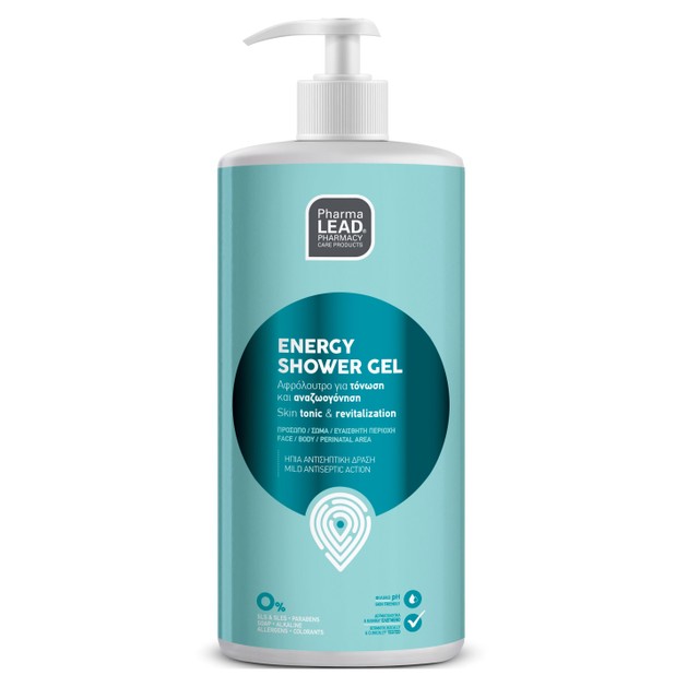Pharmalead Energy Shower Gel Αφρόλουτρο για Καθημερινό Καθαρισμό