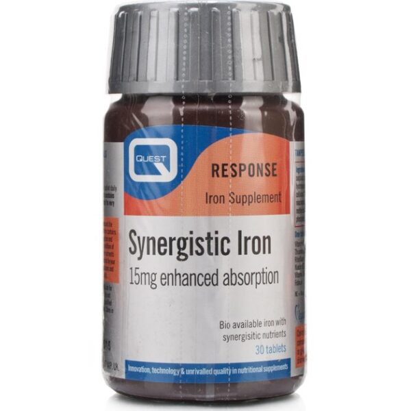 Quest Synergistic Iron Σίδηρο 15mg 30tabs
