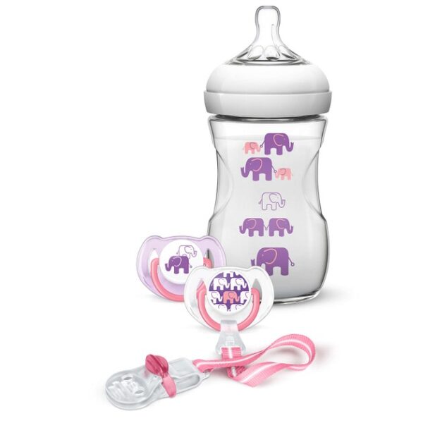 Avent Σετ Δώρου: 1 Natural Μπιμπερό 260ml