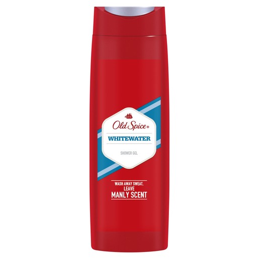 Old Spice Whitewater Shower Gel For Men Αφρόλουτρο με Συναρπαστικό Άρωμα Μόνο για Άνδρες 400ml