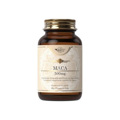 Sky Premium Life Maca 500mg Συμπλήρωμα Διατροφής που Υποστηρίζει την Αύξηση της Λίμπιντο Καθώς και τη Μείωση της Κόπωσης 60tabs