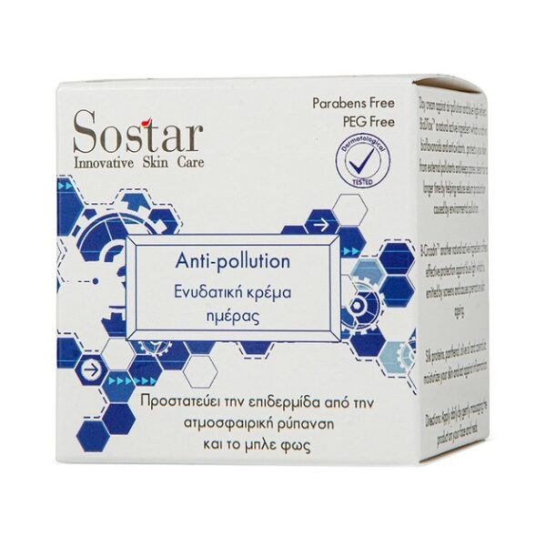 Sostar Anti-pollution Ενυδατική Κρέμα Ημέρας 50ml