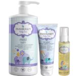 Pharmasept Πακέτο Προσφοράς Baby Care Mild Bath 1Lt & Baby Extra Calm Cream 150ml & Baby Natural Oil 100ml