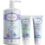 Pharmasept Πακέτο Προσφοράς Baby Care Mild Bath 1Lt & Tol Velvet Baby Soothing Cream 150ml & Baby Extra Calm Cream 150ml