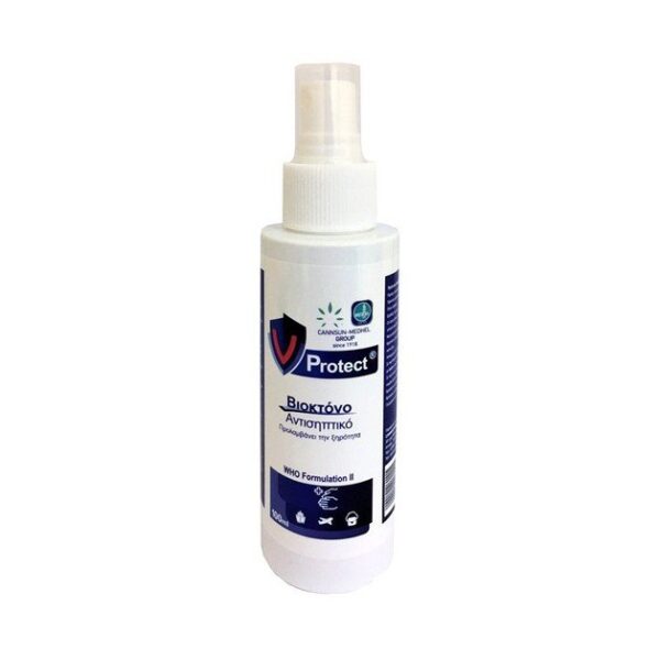 Cannsun Medhel Vprotect Βιοκτόνο Αντισηπτικό 100ml