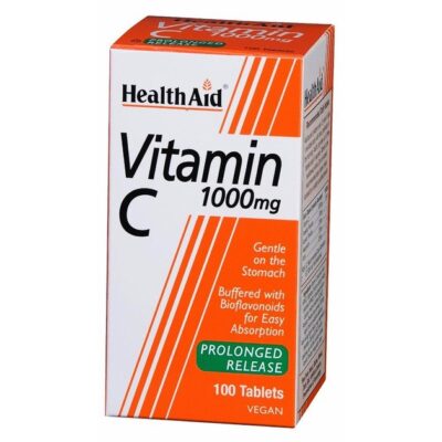 Health Aid Vitamin C 1000mg With Bioflavonoids 100tabs