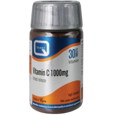 Quest Vitamin C 1000mg Timed Release Συμπλήρωμα Διατροφής Βιταμίνης C σε Συνδυασμό με Βιοφλαβονοειδή