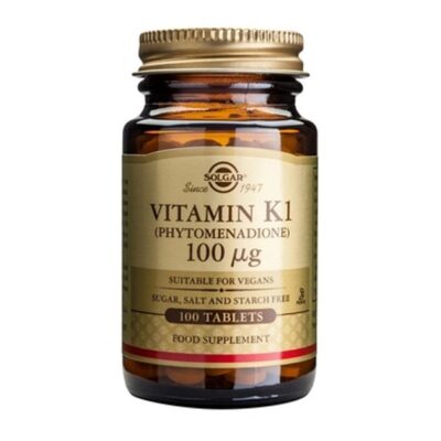Solgar Vitamin Κ1 100μg 100tabs