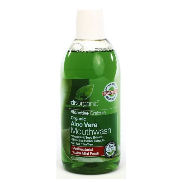 Dr.Organic Organic Aloe Vera Mouthwash 500ml
