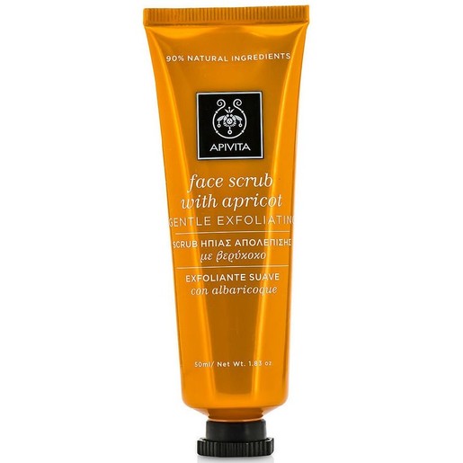 Apivita Face Scrub With Apricot 50ml