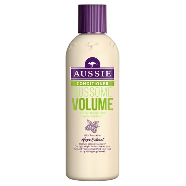 Aussie Aussome Volume Conditioner Κρέμα Μαλλιών για Πλούσιο Όγκο Εμπλουτισμένο με Αυστραλιανό Λυκίσκο 250ml