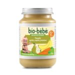 Bio Bebe Βιολογικά Γεύματα Πουρές Αχλάδι Καρότο & Μπανάνα 200gr