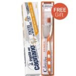 Pasta Del Capitano Πακέτο Προσφοράς Ginger Total Protection Μοναδική Οδοντόπαστα Ginger 75ml &Δώρο Capitano Οδοντόβουρτσα Μέτρια