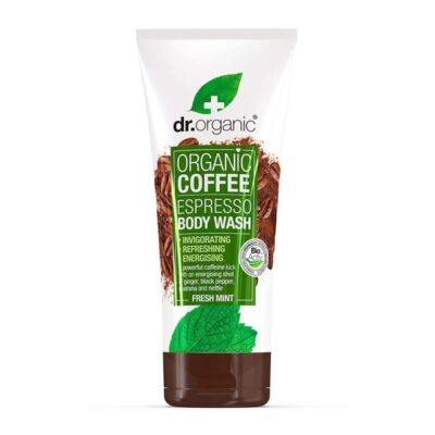 Dr. Organic Coffee Espresso Body Wash with Fresh Mint Αφρόλουτρο 200ml