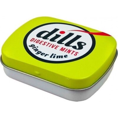 Dills Digestive Mints Ginger & Lime Παστίλιες Για Τη Χώνεψη Και Την Κακοσμία 15g