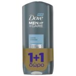 Dove Πακέτο Προσφοράς Men Care Cool Fresh Αναζοωγονητικό Αφροντούς 400ml 1+1 Δώρο 2 x 400ml
