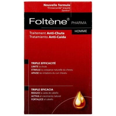 Foltene Pharma Treatment Hair-Scalp Men Αμπούλες κατά της Τριχόπτωσης 12αμπ