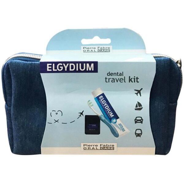 Elgydium Dental Travel Kit Σετ Ταξιδιού με Οδοντόβουρτσα