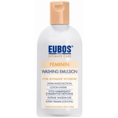 Eubos Feminin Liquid Washng Emulsion Απαλό Υγρό για τον Καθημερινό Καθαρισμό και την Περιποίηση της Ευαίσθητης Περιοχής 200ml