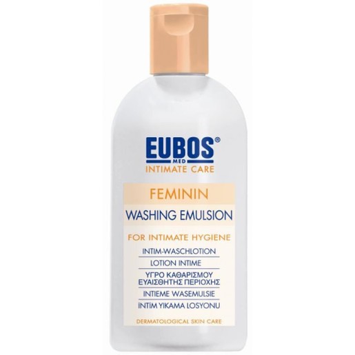 Eubos Feminin Liquid Washng Emulsion Απαλό Υγρό για τον Καθημερινό Καθαρισμό και την Περιποίηση της Ευαίσθητης Περιοχής 200ml