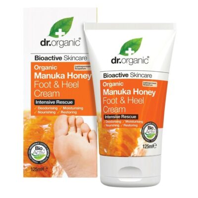 Dr.Organic Organic Manuka Honey Foot and Heel Cream 125ml
