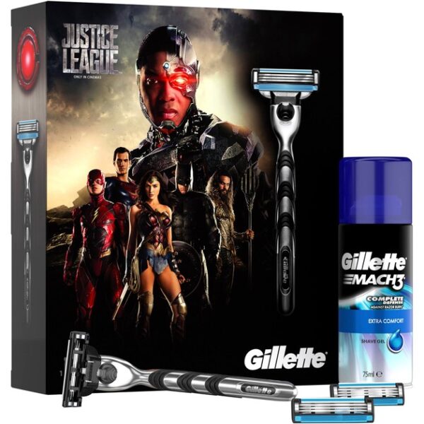 Gillette Πακέτο Προσφοράς Mach 3 Ξυριστική Μηχανή & 2 Ανταλλακτικά & Δώρο Gel 75ml