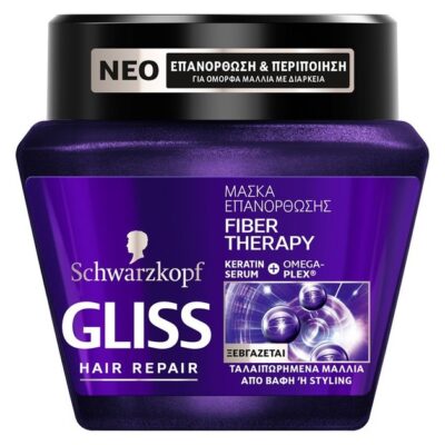 Gliss Bio-Tech Restore 2 in 1 Butter Mask Μάσκα Μαλλιών Πλούσιας Σύνθεσης 2 σε 1 για Εύθραυστα
