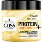 Schwarzkopf Gliss Power Treatment Protein With Karite Butter Μάσκα Μαλλιών για Αδύναμα και Ταλαιπωρημένα Μαλλιά 400ml