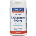 Lamberts L-Glutamine 500mg 90 caps