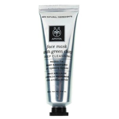 Face Mask With Green Clay 50ml - Apivita