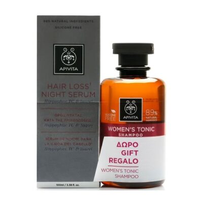 Night Serum Τονωτικός Ορός Κατά της Τριχόπτωσης 150ml & Δώρο Women's Tonic Shampoo 250ml