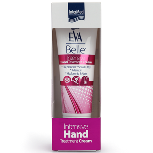 Intermed Eva Belle Intensive Hand Treatment Cream Πλούσια Κρέμα Χεριών για Εντατική Θρέψη και Ενυδάτωση 75ml