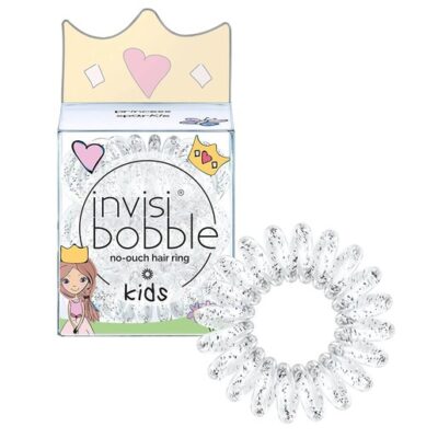 Invisibobble Hair Rings Kids Princess Sparkle Παιδικό Λαστιχάκι Μαλλιών 3 Τεμάχια