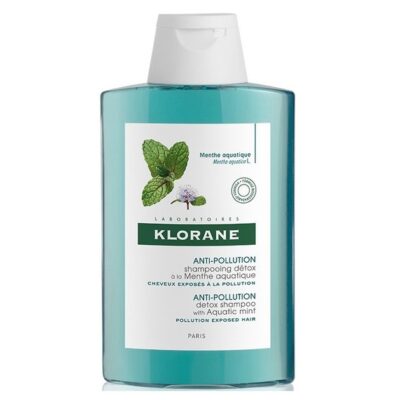 Klorane Anti-Pollution Detox Shampoo Σαμπουάν με Υδάτινη Μέντα για Μαλλιά Εκτεθειμένα στην Ρύπανση 200ml