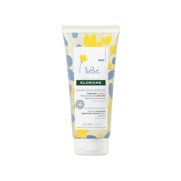 Klorane Bebe Shampoo Doux Demelant Προστατευτικό Σαμπουάν για Βρέφη 200ml