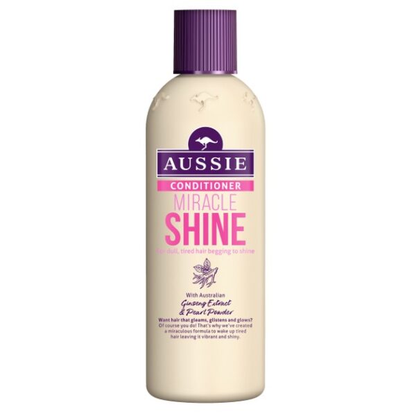 Aussie Miracle Shine Conditioner Μαλλακτική Κρέμα για Θαμπά & Ξηρά Μαλλιά 250ml