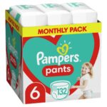 Pampers Pants Monthly Pack Νο6 (15+kg) 132 πάνες