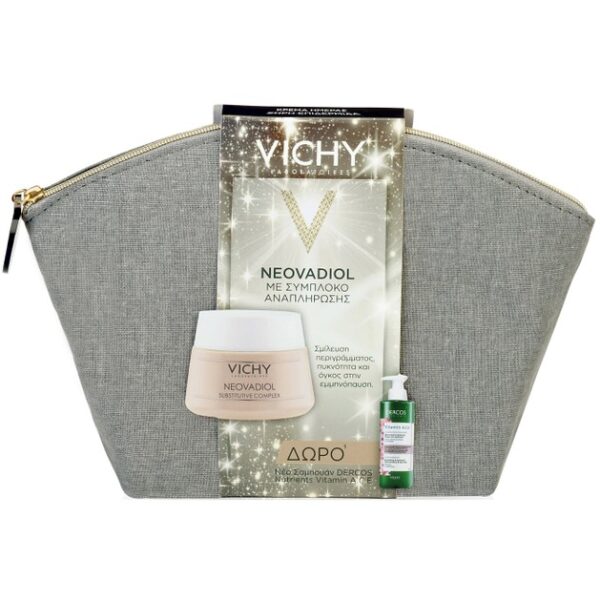 Vichy Πακέτο Προσφοράς Neovadiol Ξηρές Επιδερμίδες 50ml & Δώρο Dercos Nutrients Vitamin A.C.E Ενυδατικό Σαμπουάν Λάμψης 100ml